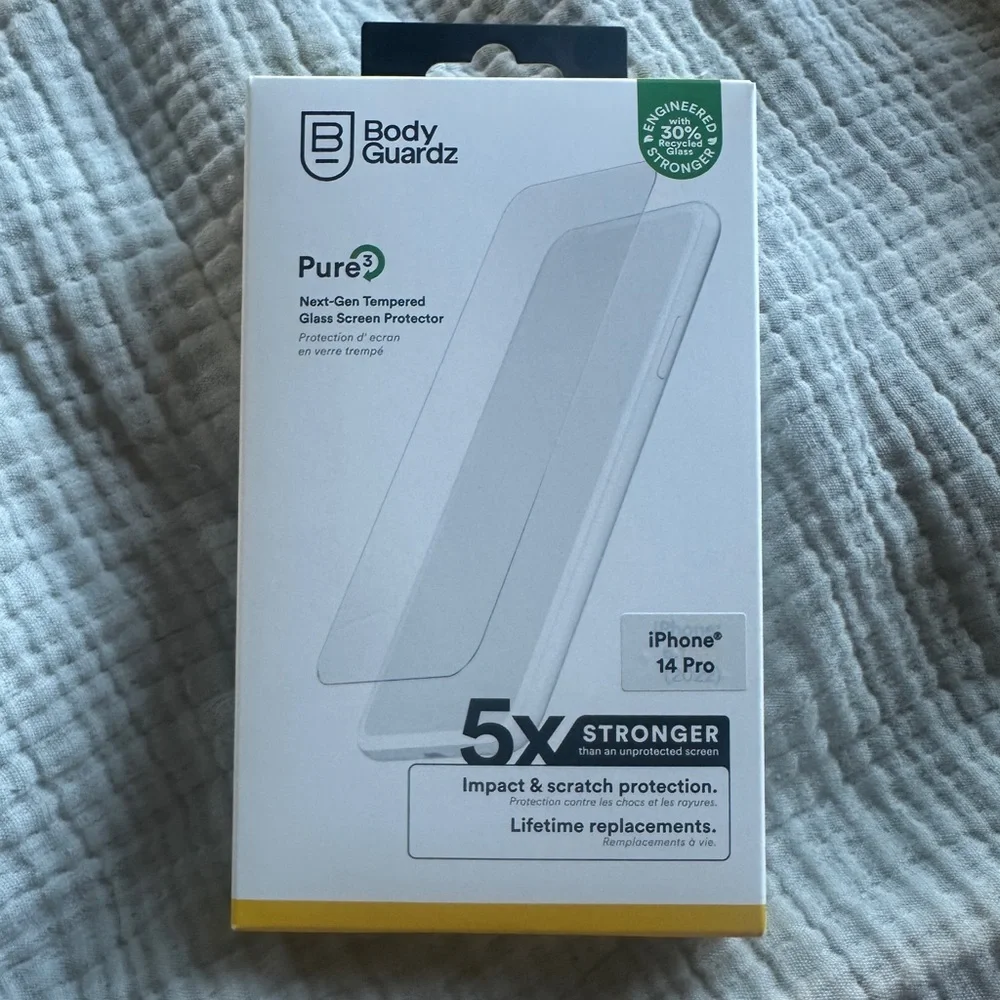Tempered Glass Screen Protector for iPhone 14 Pro